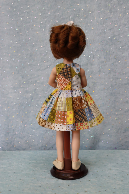 Nicole - OOAK - 12" Porcelain Doll - from Dianna Effner mold Expressions - MAFD