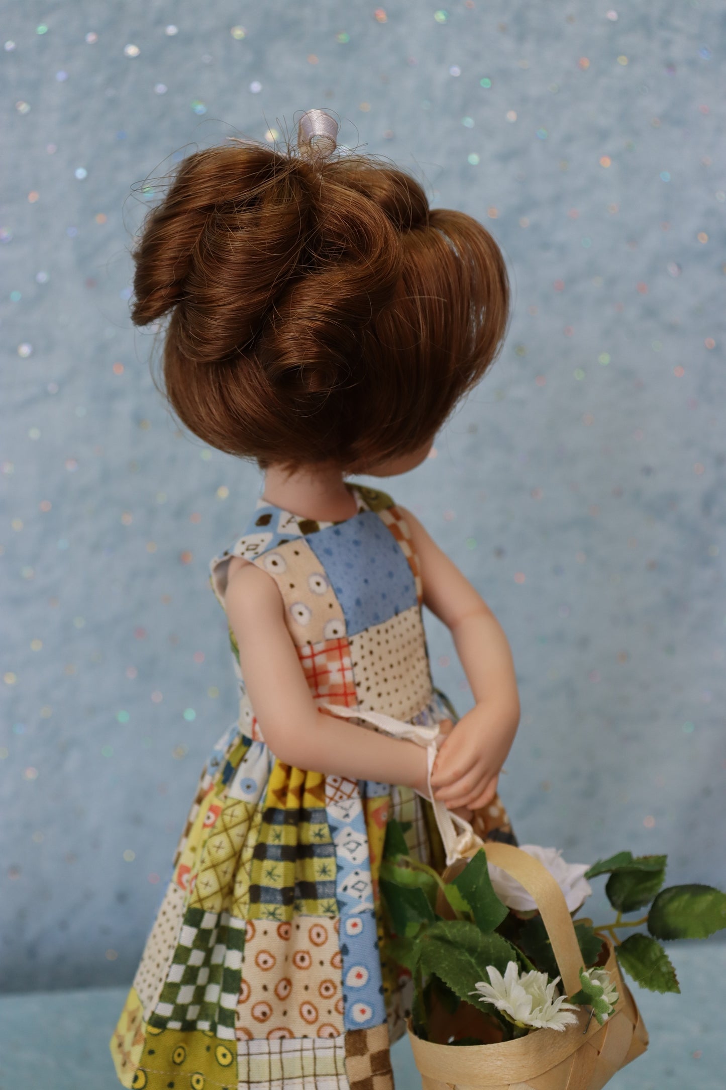 Nicole - OOAK - 12" Porcelain Doll - from Dianna Effner mold Expressions - MAFD