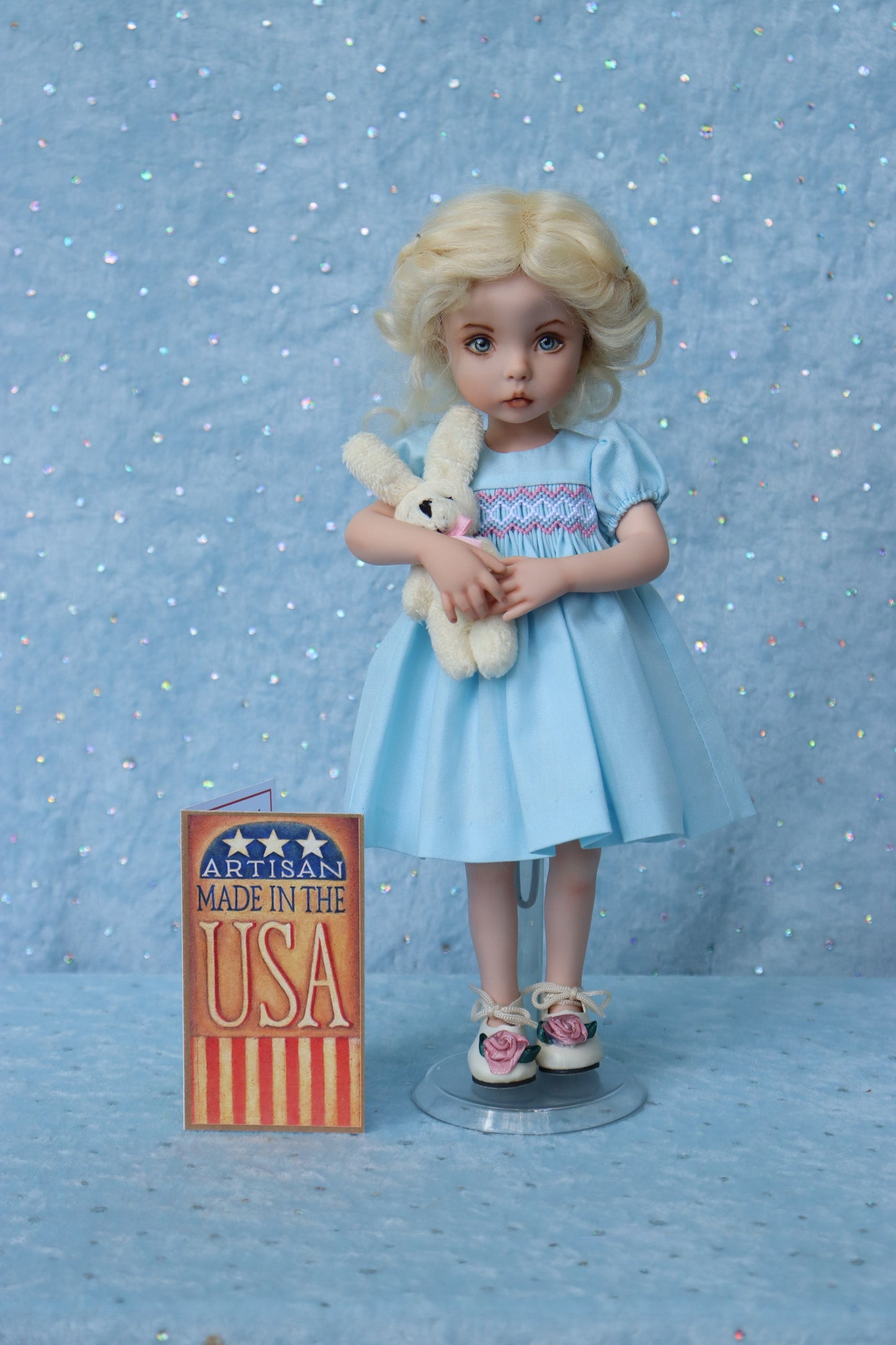 Bridget - OOAK - 11" Porcelain Doll - from Dianna Effner mold Expressions - MAFD