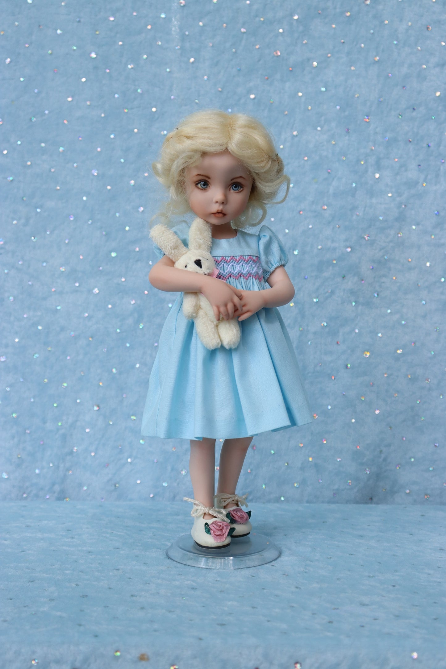Bridget - OOAK - 11" Porcelain Doll - from Dianna Effner mold Expressions - MAFD