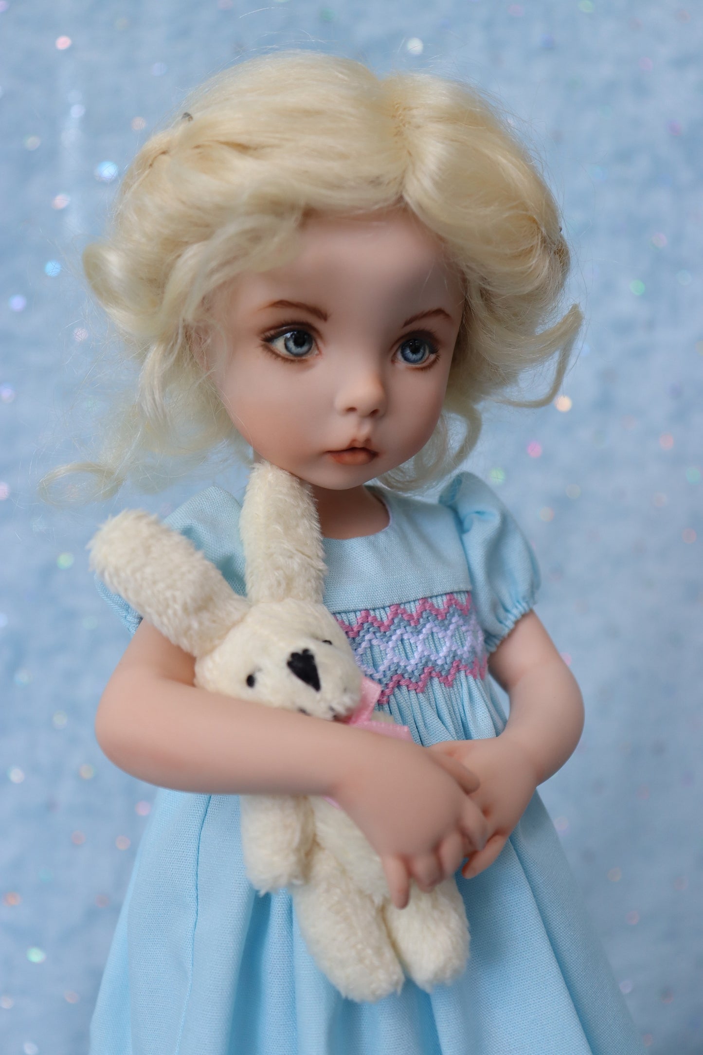 Bridget - OOAK - 11" Porcelain Doll - from Dianna Effner mold Expressions - MAFD