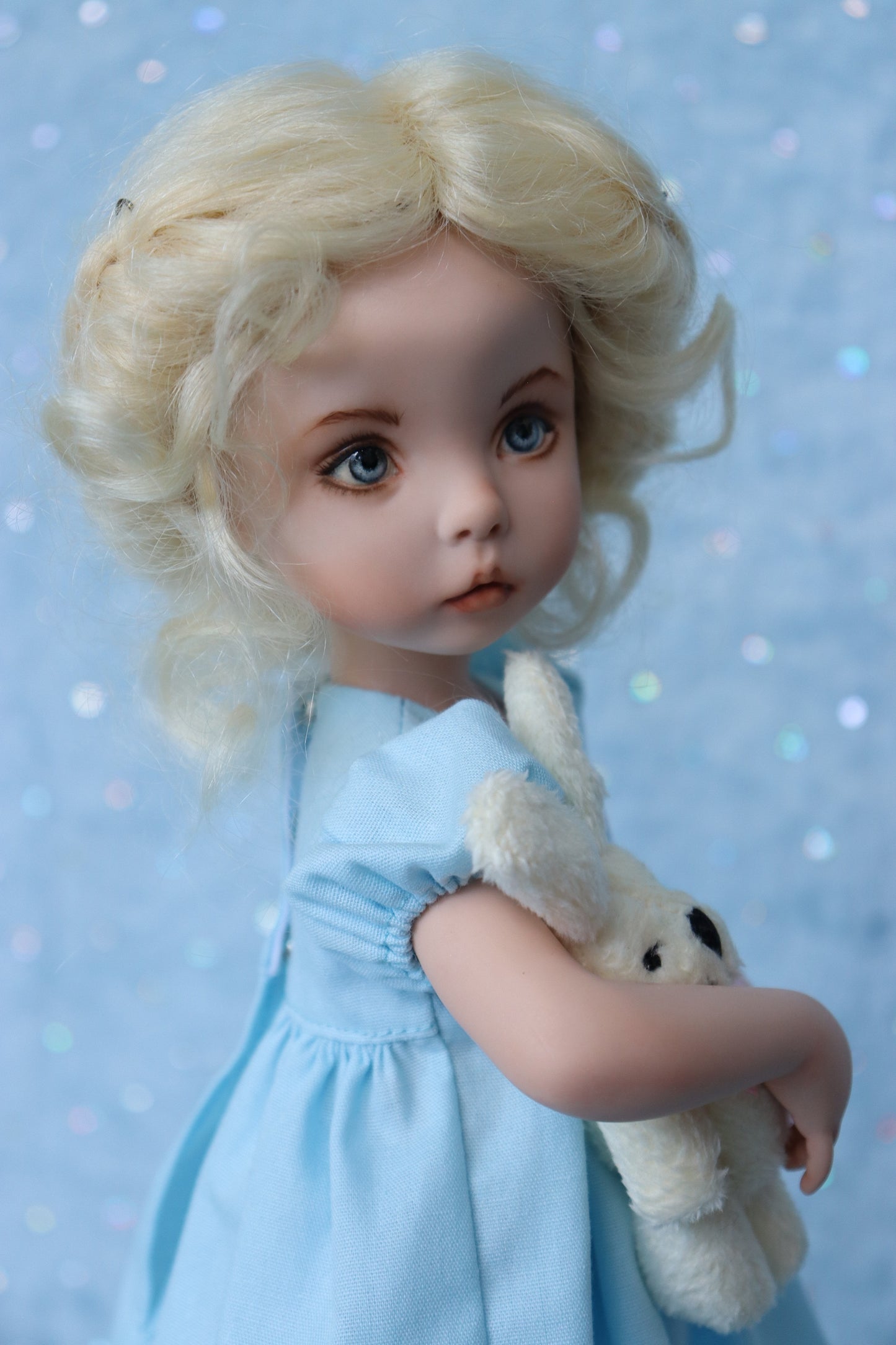 Bridget - OOAK - 11" Porcelain Doll - from Dianna Effner mold Expressions - MAFD