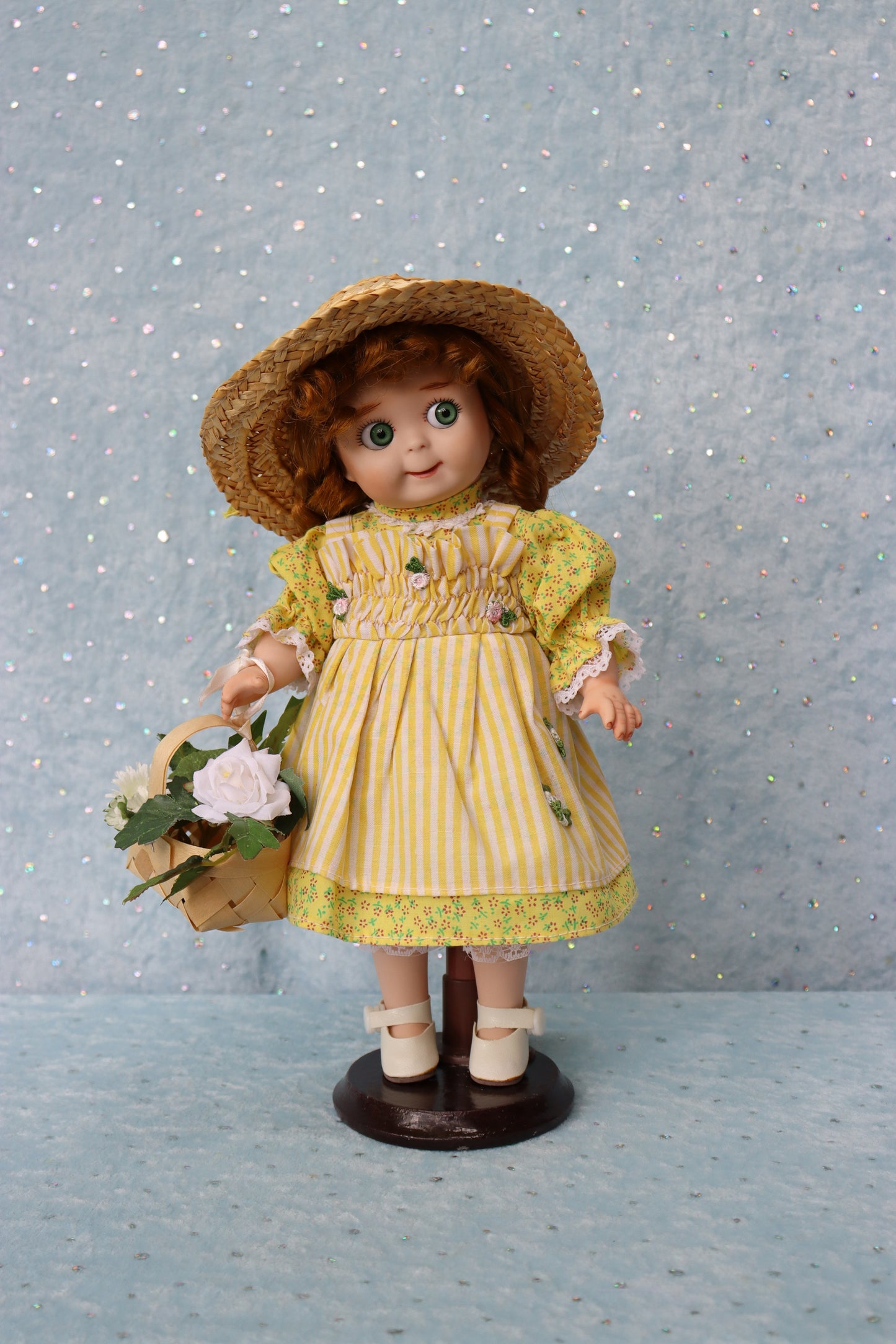 Little Googly - Antique Repro - 12" Porcelain Doll - Seeley S-8 mold - MAFD