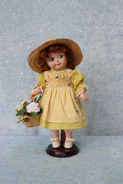 Little Googly - Antique Repro - 12" Porcelain Doll - Seeley S-8 mold - MAFD