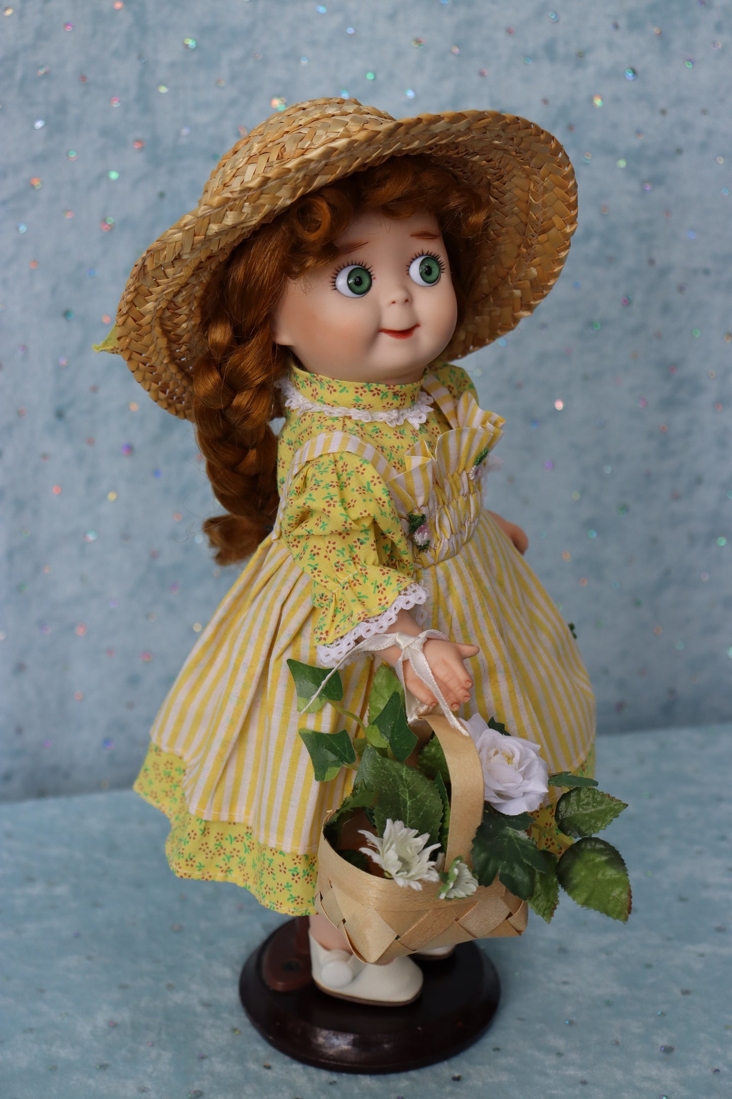 Little Googly - Antique Repro - 12" Porcelain Doll - Seeley S-8 mold - MAFD