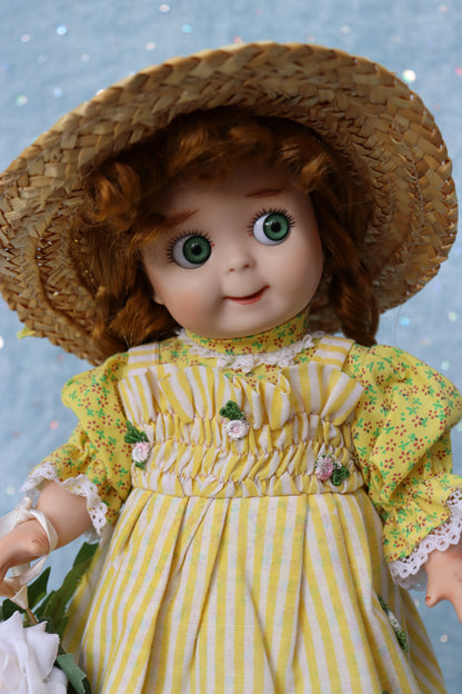 Little Googly - Antique Repro - 12" Porcelain Doll - Seeley S-8 mold - MAFD
