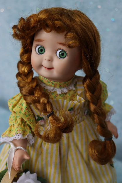 Little Googly - Antique Repro - 12" Porcelain Doll - Seeley S-8 mold - MAFD
