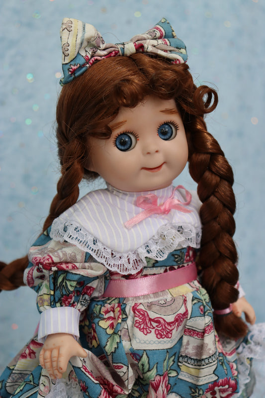Little Googly - Antique Repro - 12" Porcelain Doll - Seeley S-8 mold - MAFD