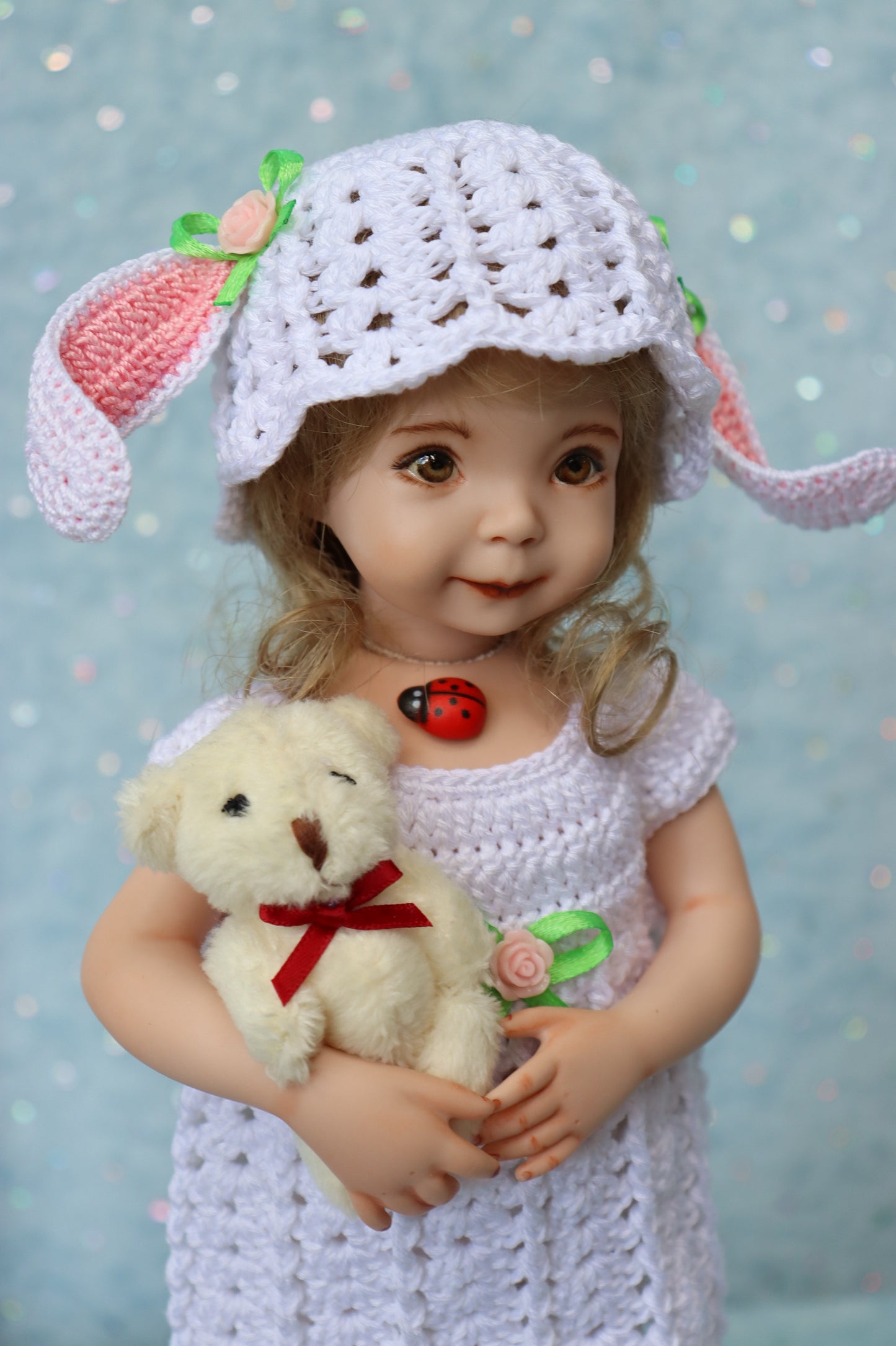 Jenny 2 - OOAK - 11" Porcelain Doll - from Dianna Effner mold Expressions - MAFD