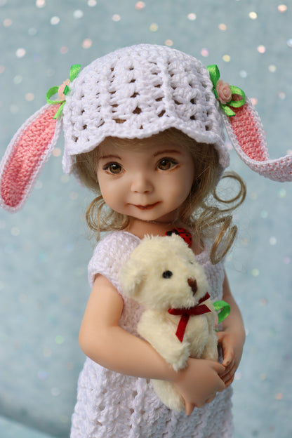 Jenny 2 - OOAK - 11" Porcelain Doll - from Dianna Effner mold Expressions - MAFD