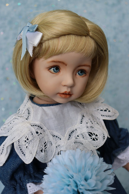 Brooke - OOAK - 15" - Porcelain Doll - from Dianna Effner mold Expressions- MAFD