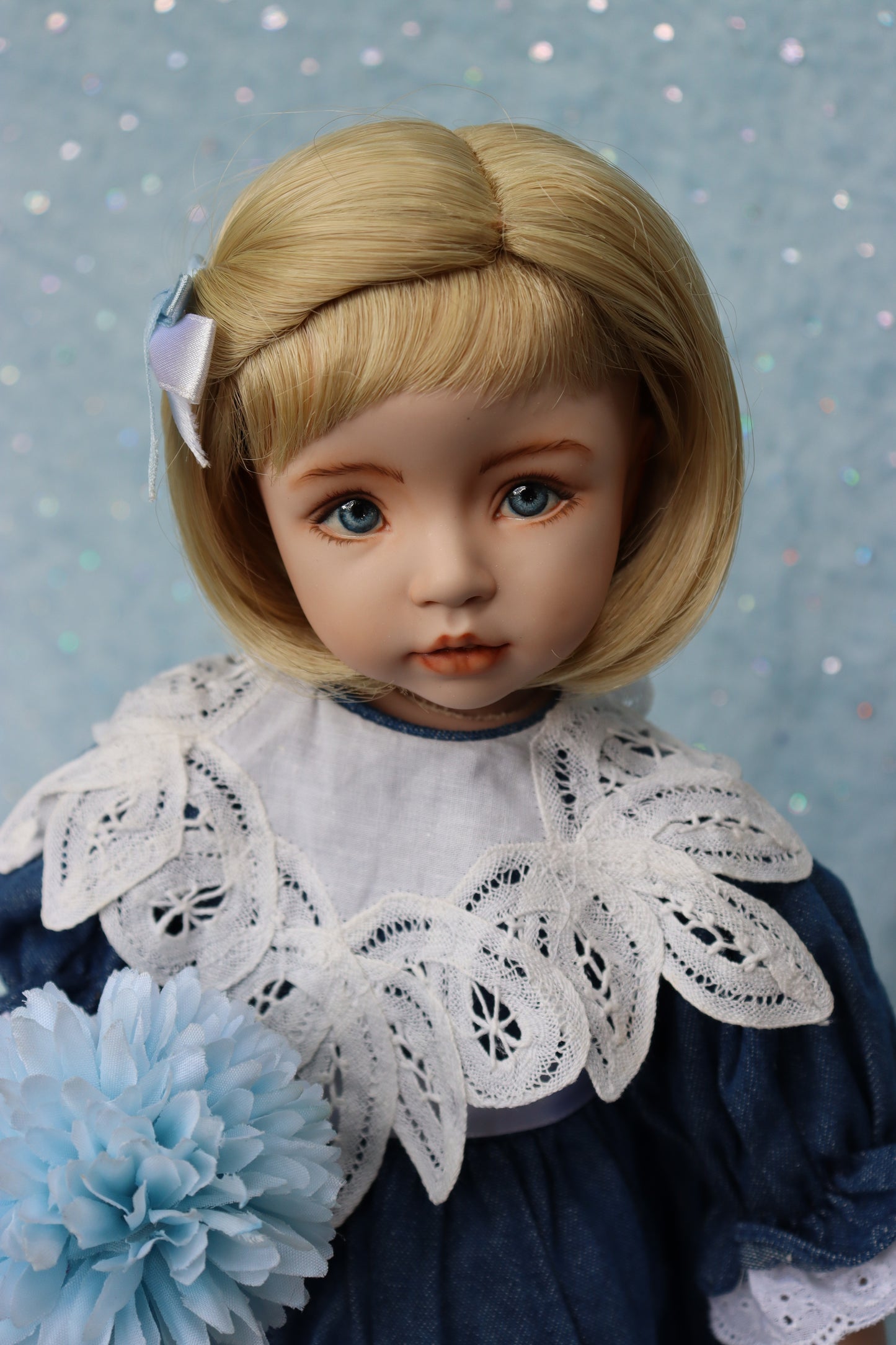 Brooke - OOAK - 15" - Porcelain Doll - from Dianna Effner mold Expressions- MAFD