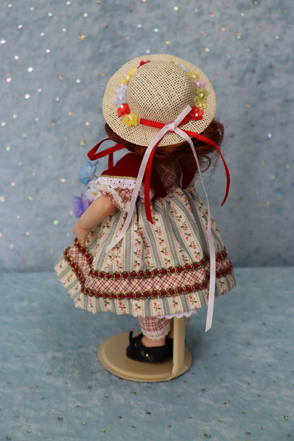 Dimples- OOAK - 8.5" Porcelain Doll - from Dianna Effner mold Expressions - MAFD