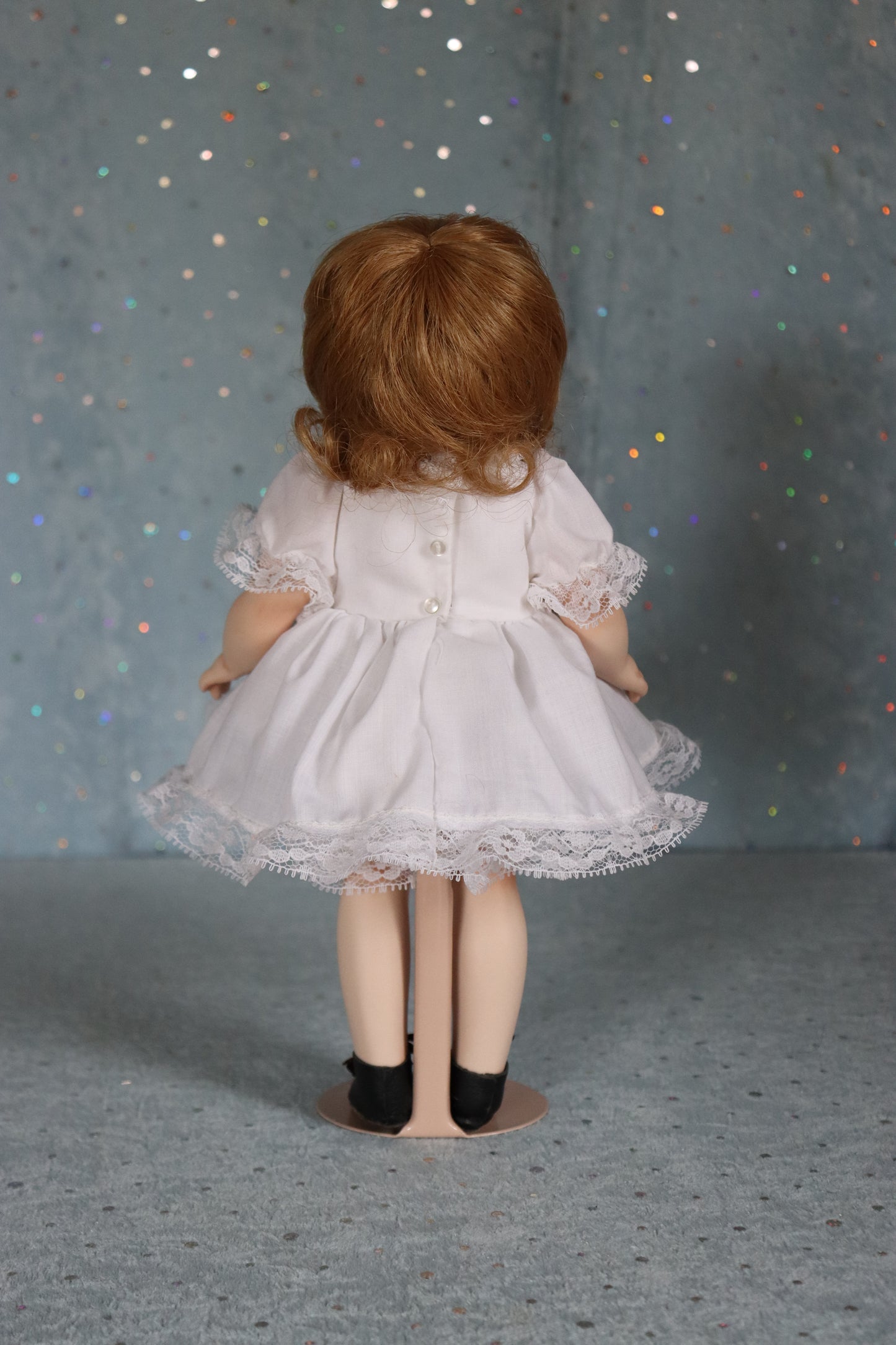 German Googly - Bell mold 2256 - Antique Repro -11" Porcelain Doll - AllforDoll