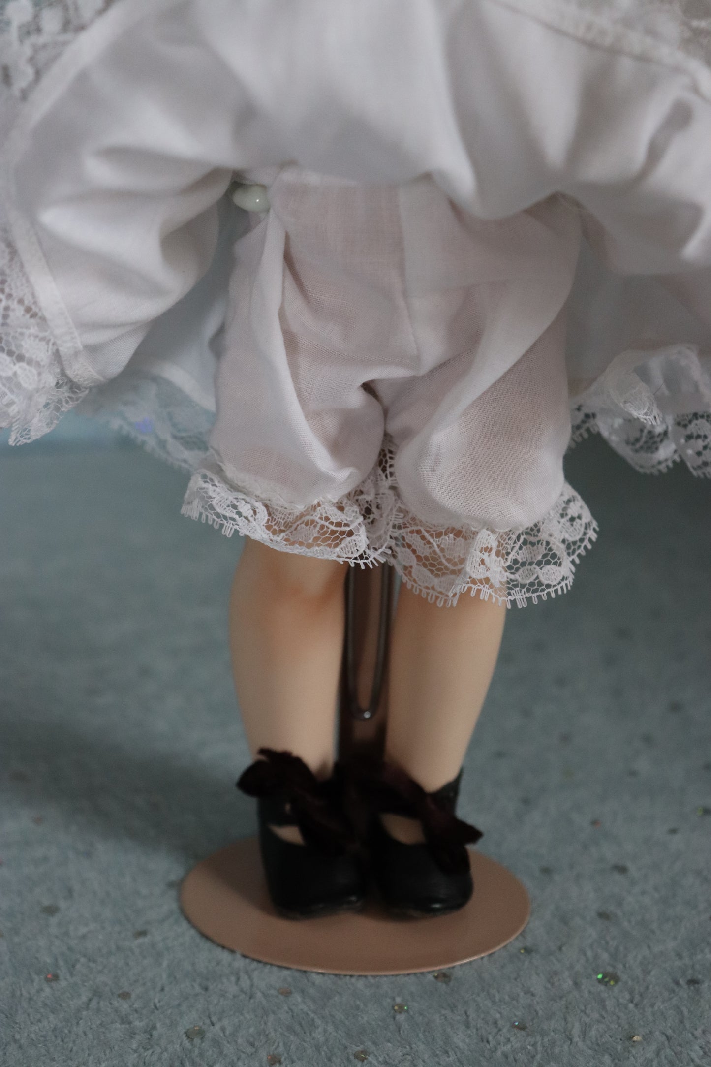 German Googly - Bell mold 2256 - Antique Repro -11" Porcelain Doll - AllforDoll