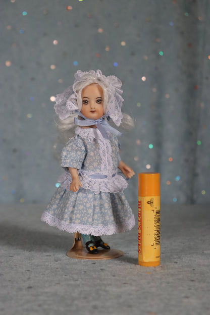 Francois Gaultier - 5" Mignonette Doll - Antique Repro - Dollhouse - MAFD