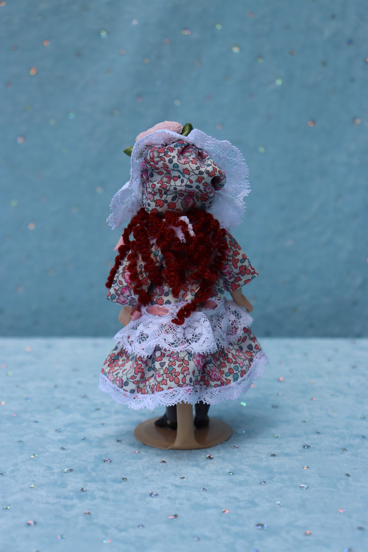 LF Jumeau - Doreen Sinnett -5" Repro Antique Mignonette Doll- Dollhouse - MAFD