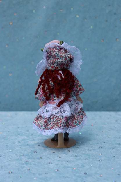 LF Jumeau - Doreen Sinnett -5" Repro Antique Mignonette Doll- Dollhouse - MAFD