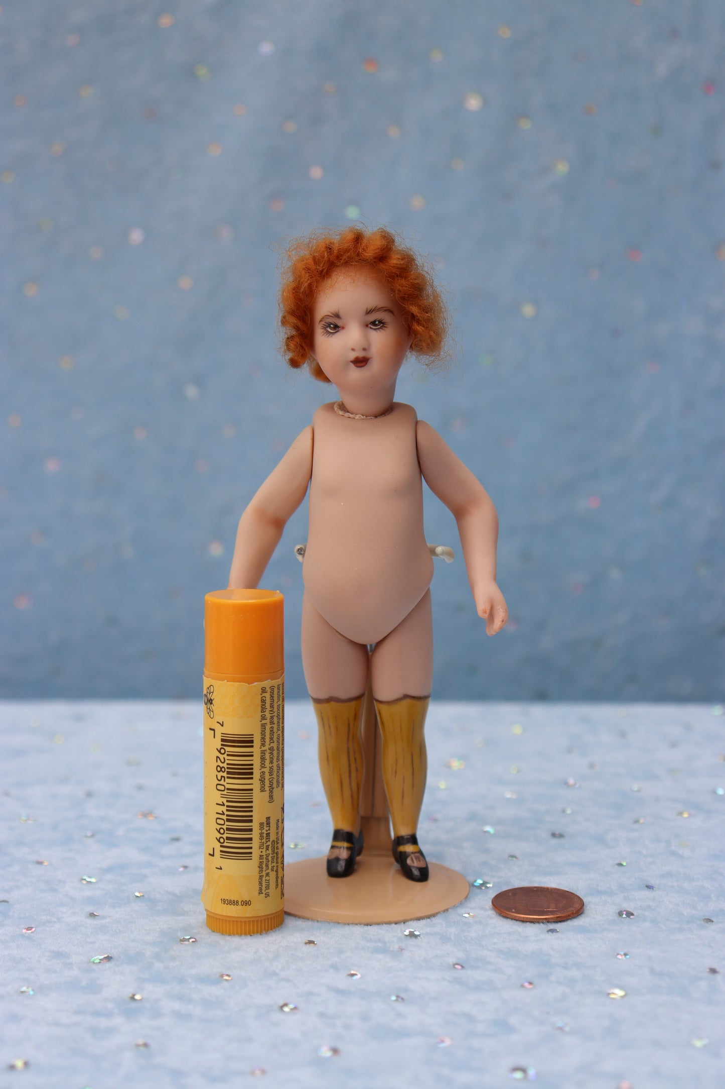 EMMA 3 22 18/0- 5" Mignonette Doll - Antique Repro - Dollhouse - Miniature- MAFD