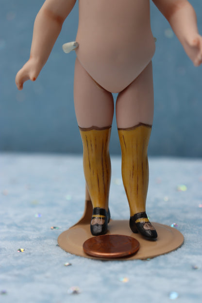 EMMA 3 22 18/0- 5" Mignonette Doll - Antique Repro - Dollhouse - Miniature- MAFD