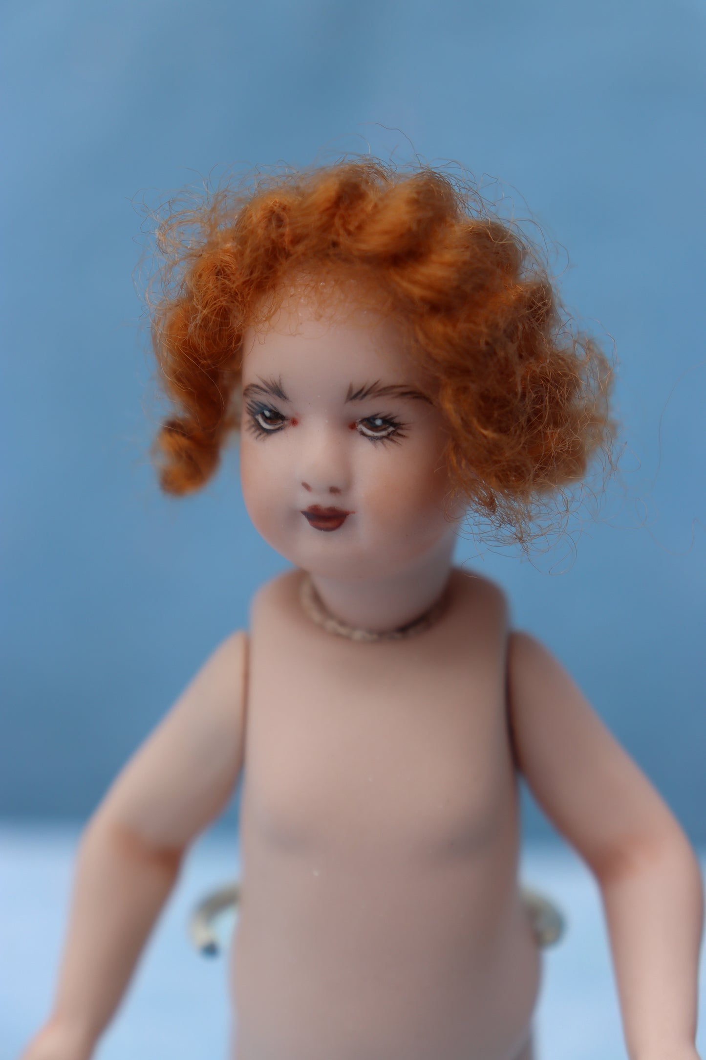 EMMA 3 22 18/0- 5" Mignonette Doll - Antique Repro - Dollhouse - Miniature- MAFD