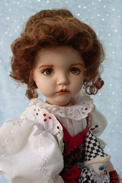 Molly - OOAK - 20" - Porcelain Doll - from Dianna Effner mold Expressions- MAFD