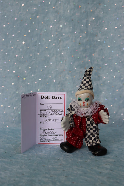Molly - OOAK - 20" - Porcelain Doll - from Dianna Effner mold Expressions- MAFD
