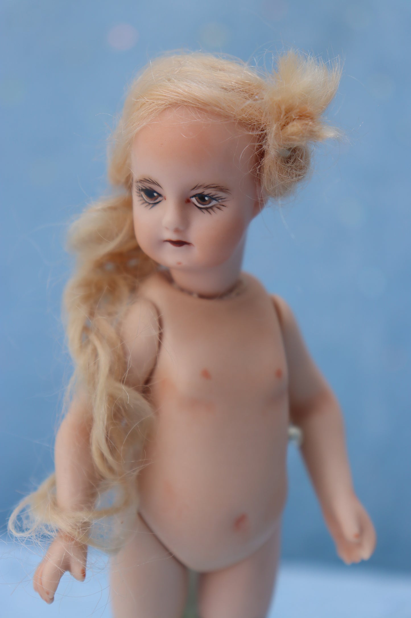 1078 Simon Halbig - Doreen Sinnett mold - 5" Repro Antique Mignonette Doll- MAFD