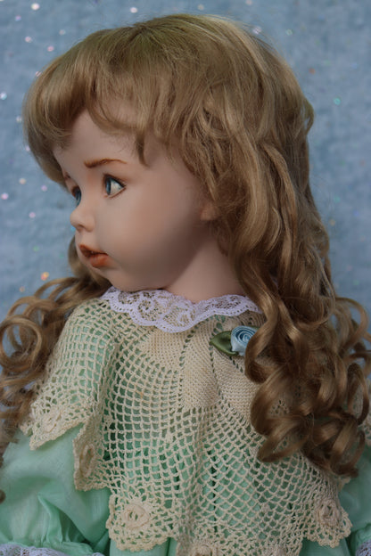 Jennifer - OOAK - 19" Porcelain Doll - from Dianna Effner mold Expressions- MAFD