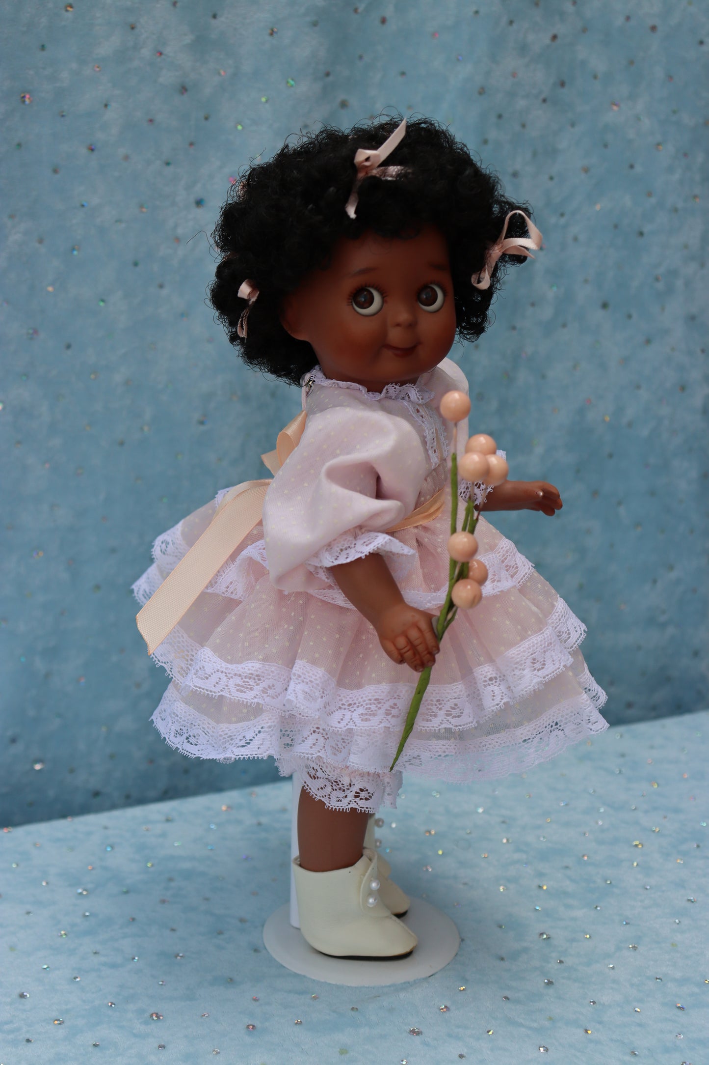 Little Googly - Antique Repro - 12" Porcelain Doll - Seeley S-8 mold - OOAK