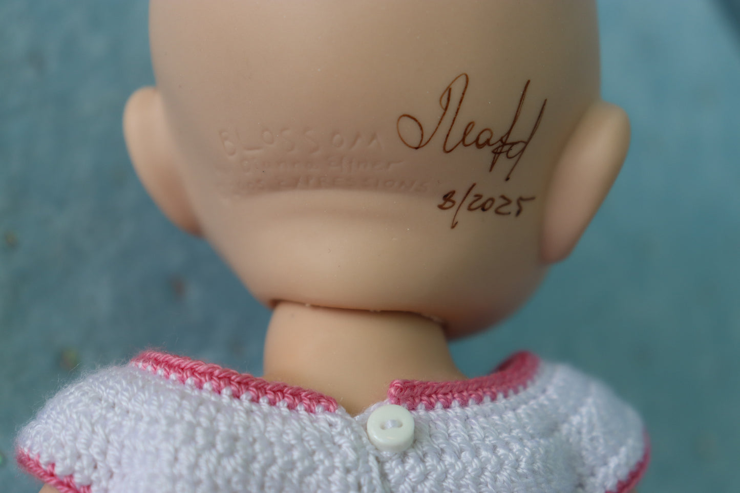 Blossom - OOAK - 11" Porcelain Doll - from Dianna Effner mold Expressions - MAFD