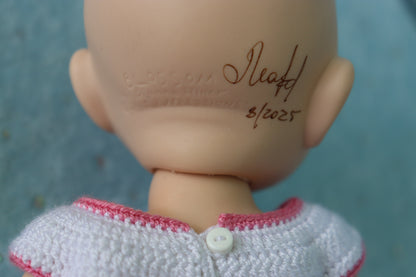 Blossom - OOAK - 11" Porcelain Doll - from Dianna Effner mold Expressions - MAFD