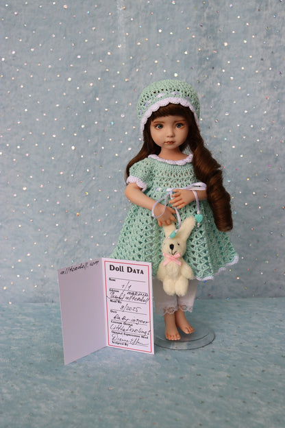 Little Darling #1 - OOAK - 11" Porcelain Doll - from Dianna Effner mold - MAFD