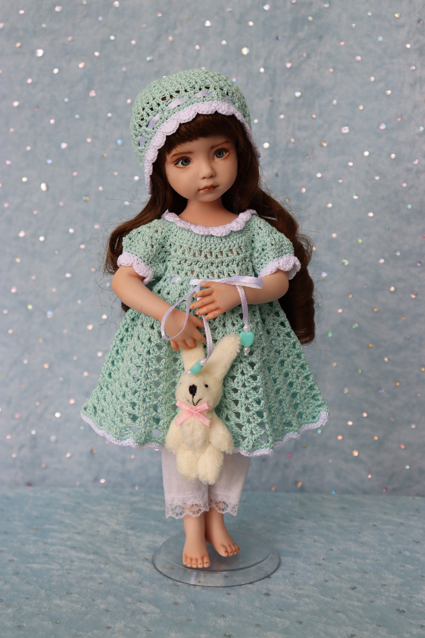 Little Darling #1 - OOAK - 11" Porcelain Doll - from Dianna Effner mold - MAFD
