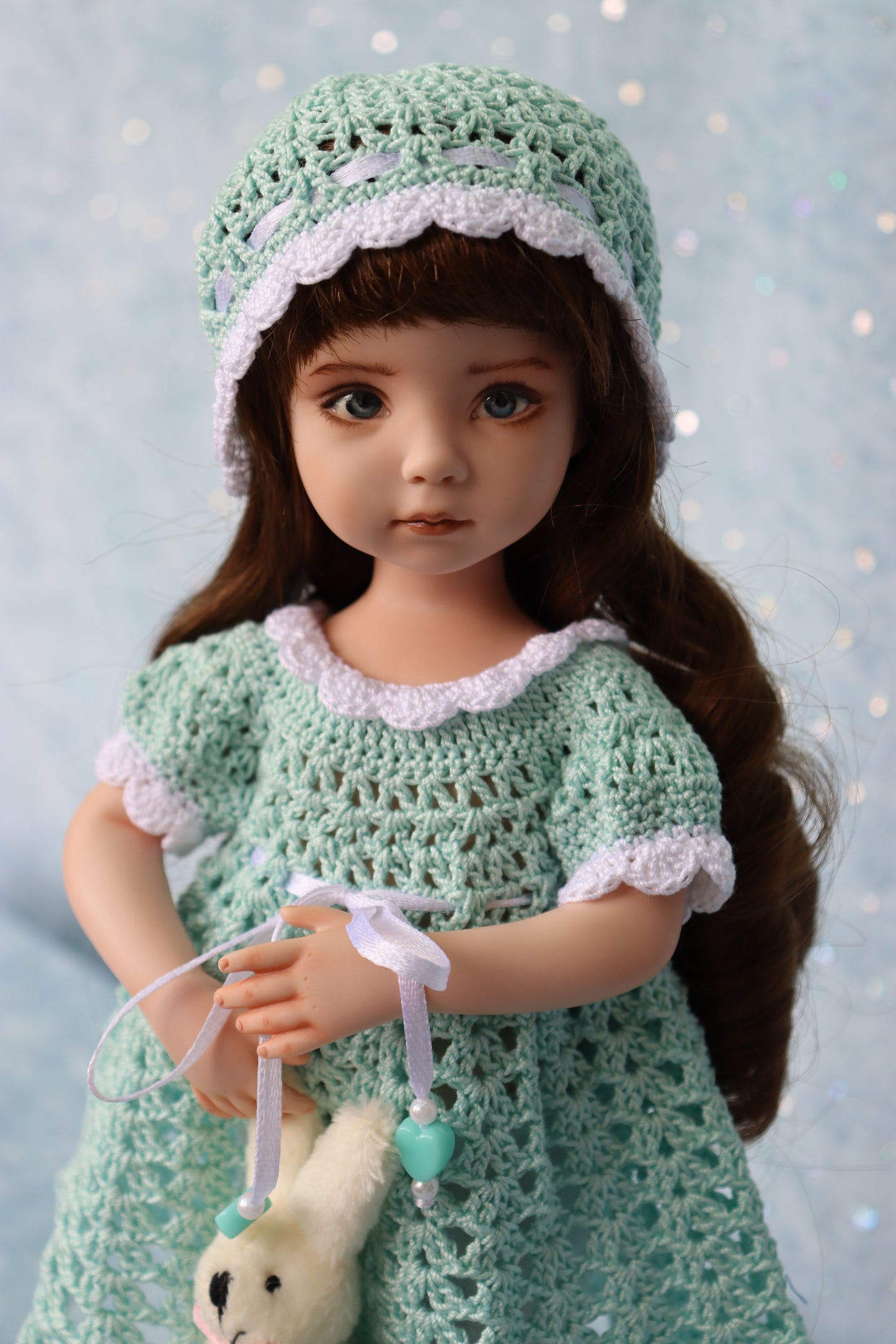 Little Darling #1 - OOAK - 11" Porcelain Doll - from Dianna Effner mold - MAFD