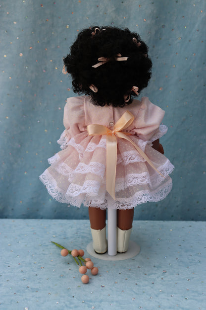 Little Googly - Antique Repro - 12" Porcelain Doll - Seeley S-8 mold - OOAK
