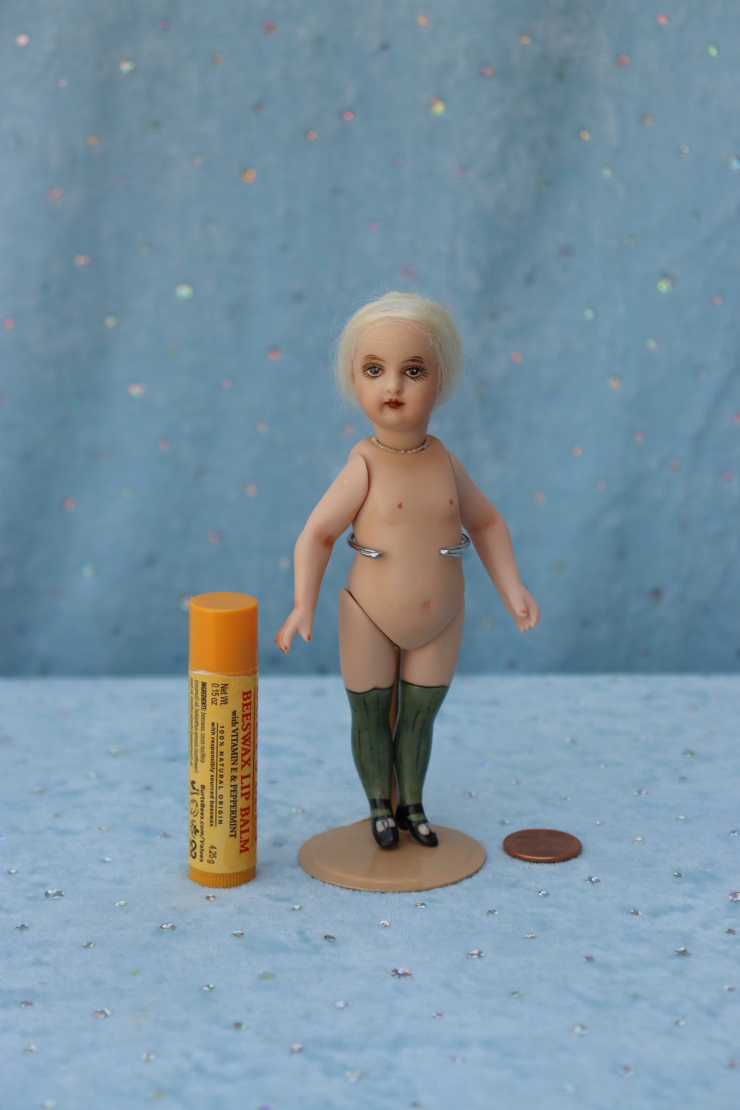5" Mignonette Doll - UTA 39 14 - Antique Repro - Dollhouse - Miniature- MAFD
