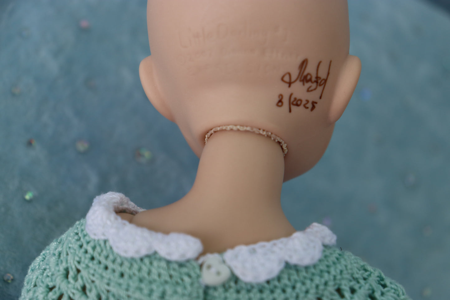 Little Darling #1 - OOAK - 11" Porcelain Doll - from Dianna Effner mold - MAFD