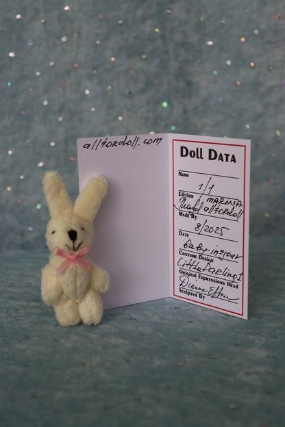 Little Darling #1 - OOAK - 11" Porcelain Doll - from Dianna Effner mold - MAFD