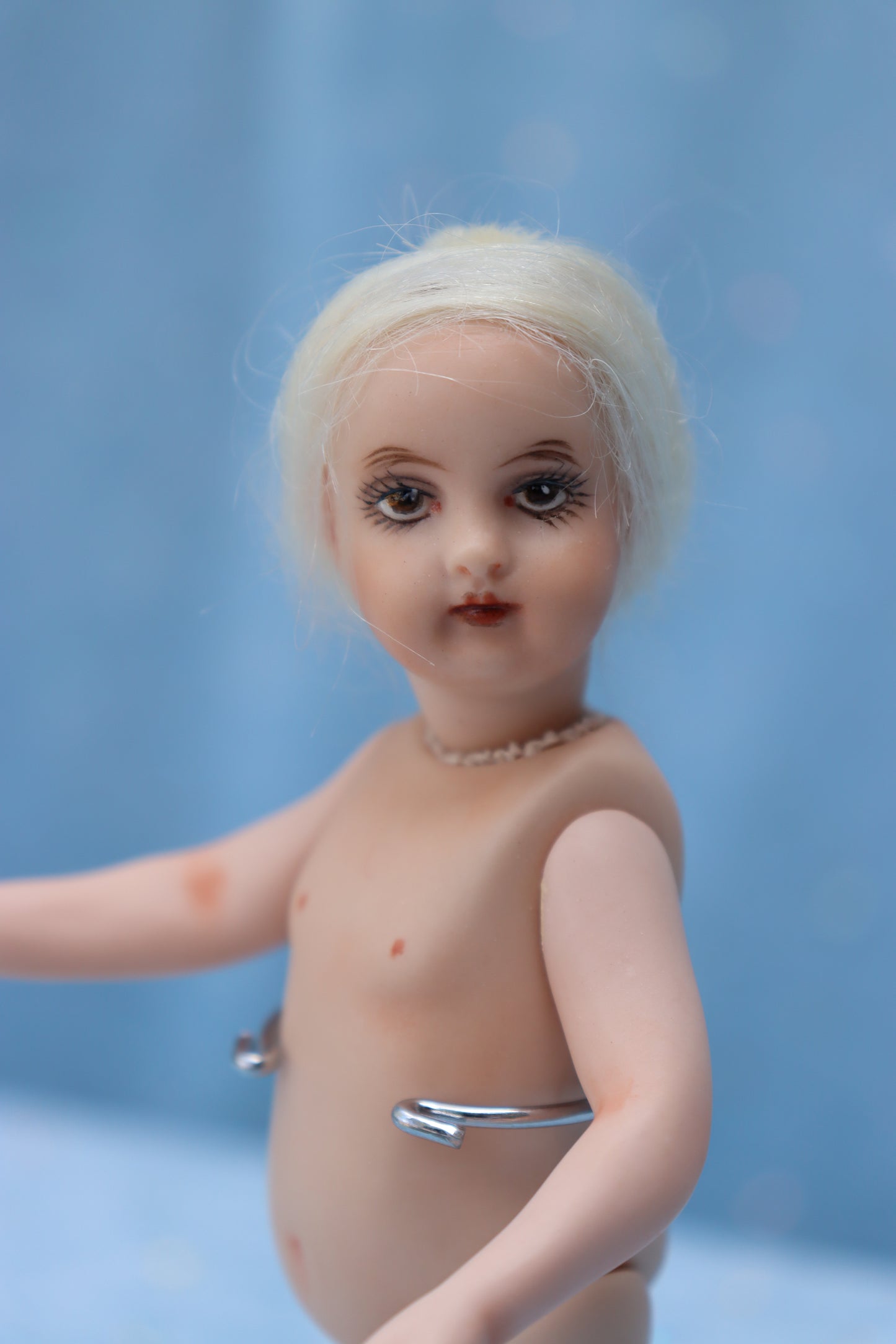 5" Mignonette Doll - UTA 39 14 - Antique Repro - Dollhouse - Miniature- MAFD