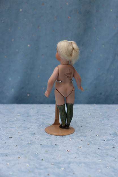 5" Mignonette Doll - UTA 39 14 - Antique Repro - Dollhouse - Miniature- MAFD