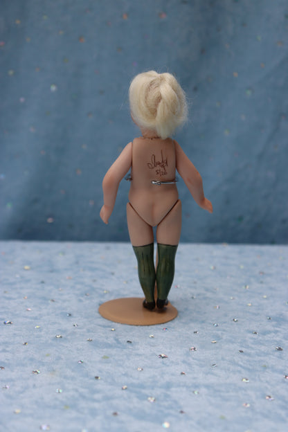 5" Mignonette Doll - UTA 39 14 - Antique Repro - Dollhouse - Miniature- MAFD