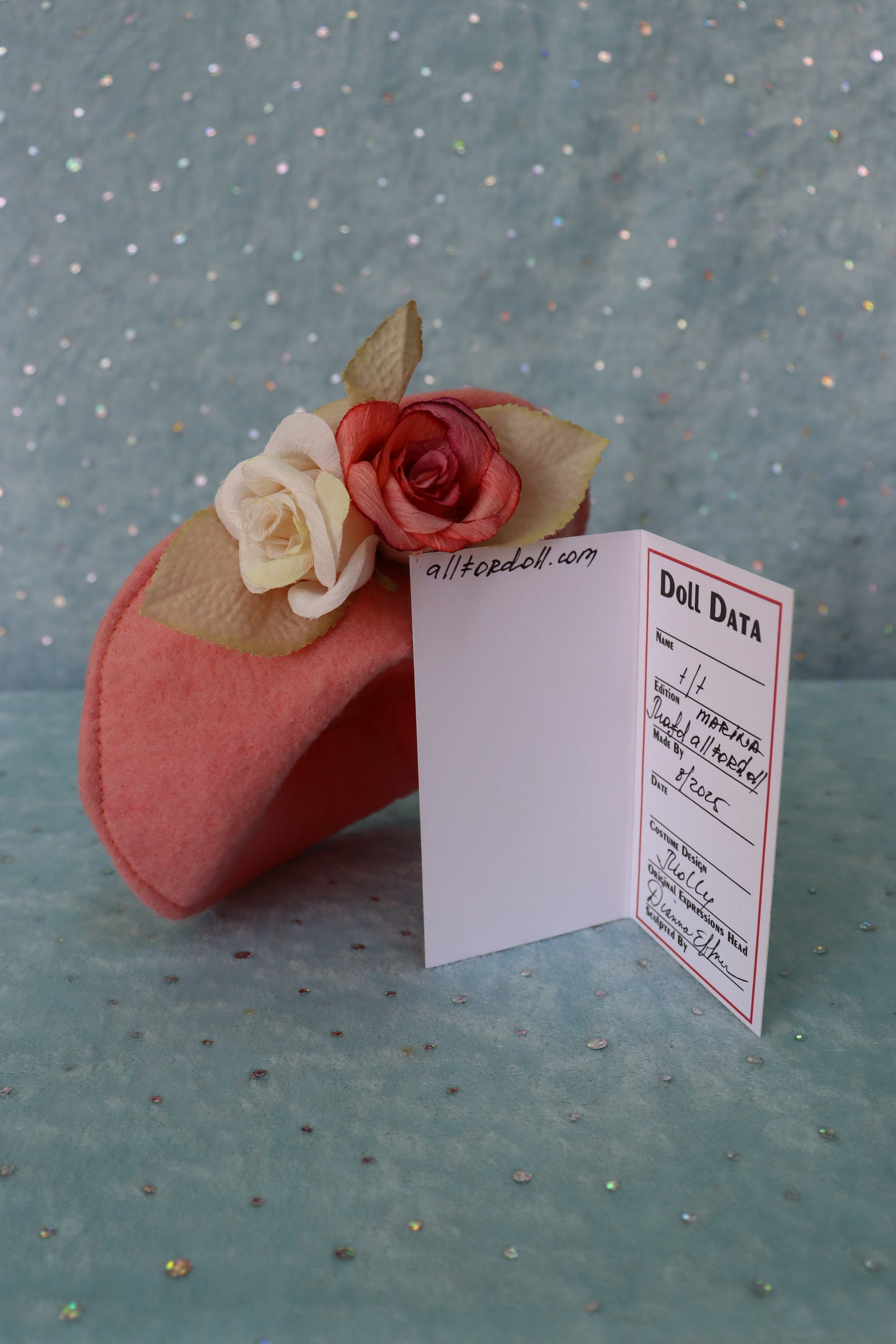 Molly - OOAK - 14" - Porcelain Doll - from Dianna Effner mold Expressions- MAFD