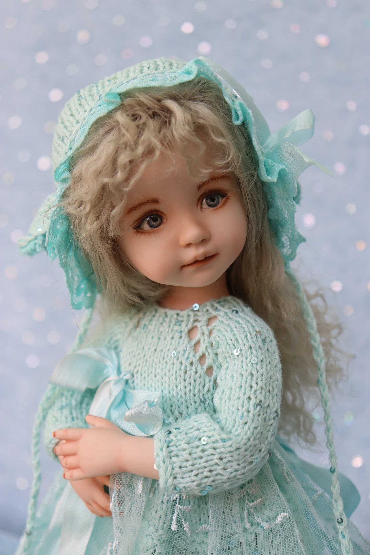 Allison - OOAK - 11" Porcelain Doll - from Dianna Effner mold Expressions - MAFD