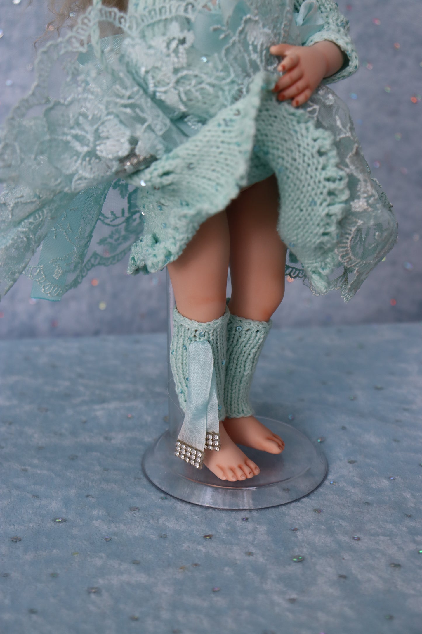 Allison - OOAK - 11" Porcelain Doll - from Dianna Effner mold Expressions - MAFD