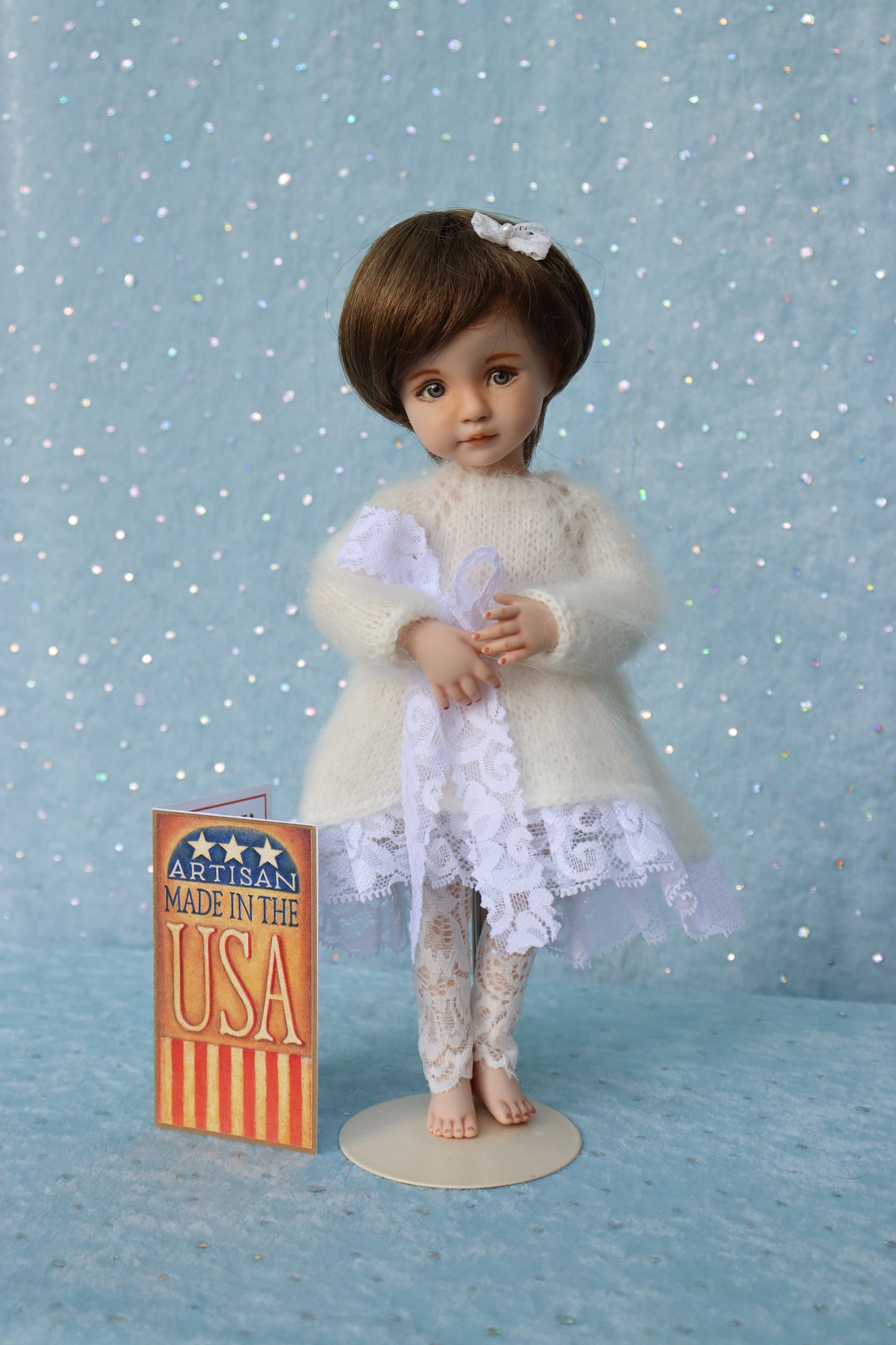 Allison - OOAK - 11" Porcelain Doll - from Dianna Effner mold Expressions - MAFD