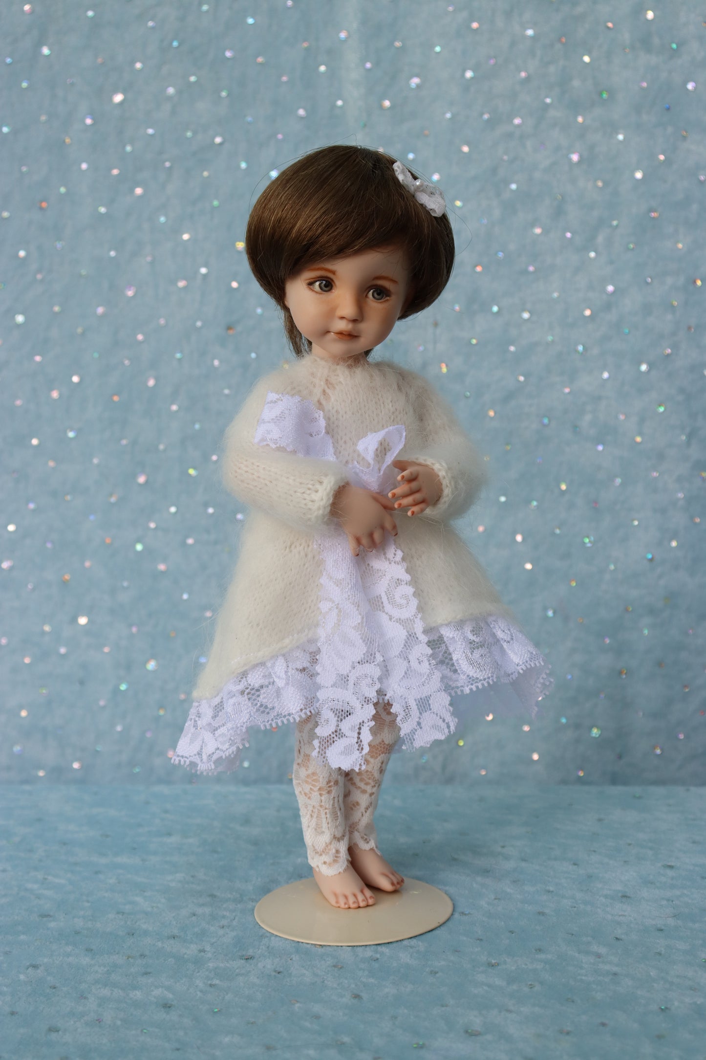 Allison - OOAK - 11" Porcelain Doll - from Dianna Effner mold Expressions - MAFD