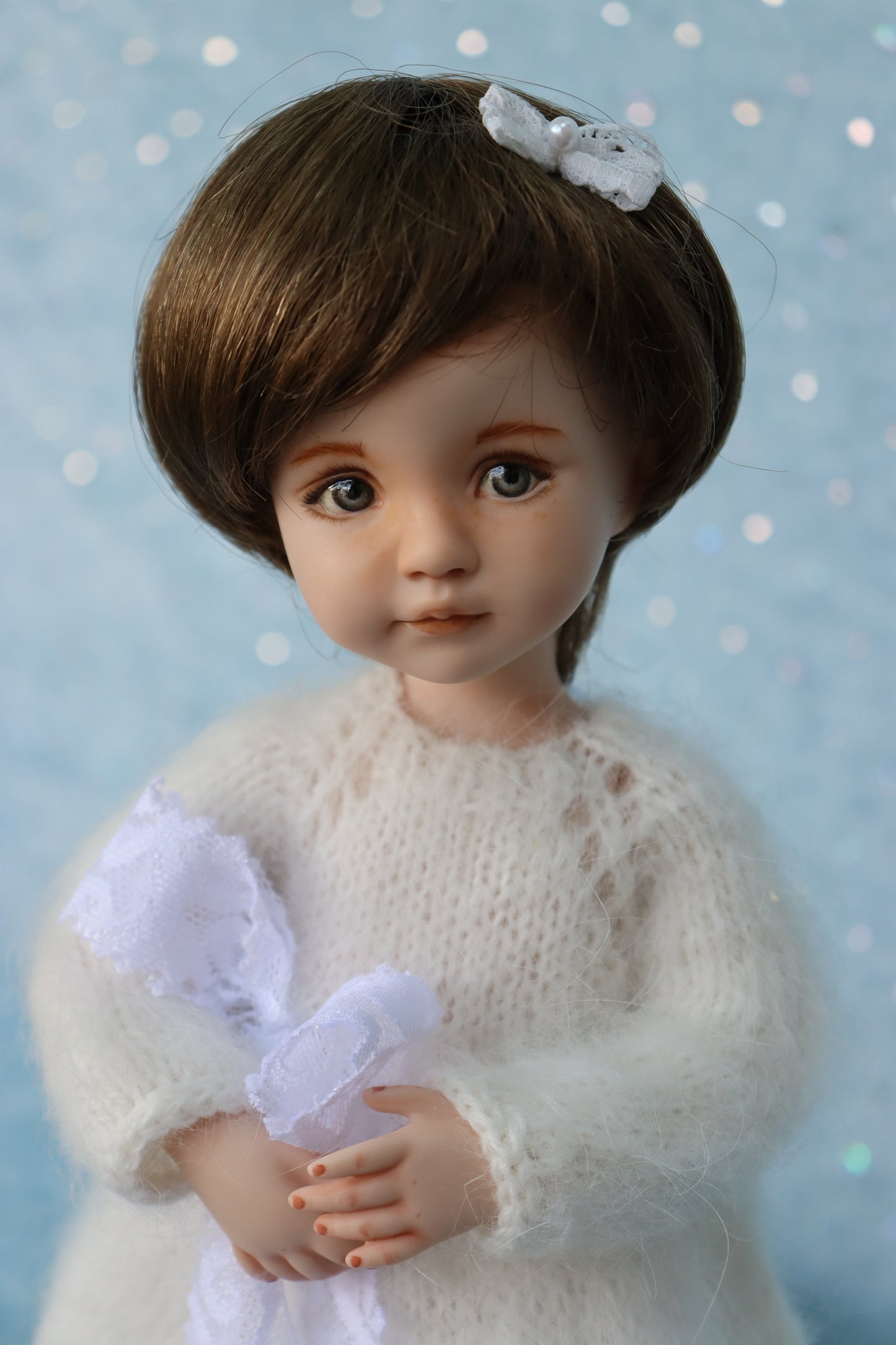 Allison - OOAK - 11" Porcelain Doll - from Dianna Effner mold Expressions - MAFD