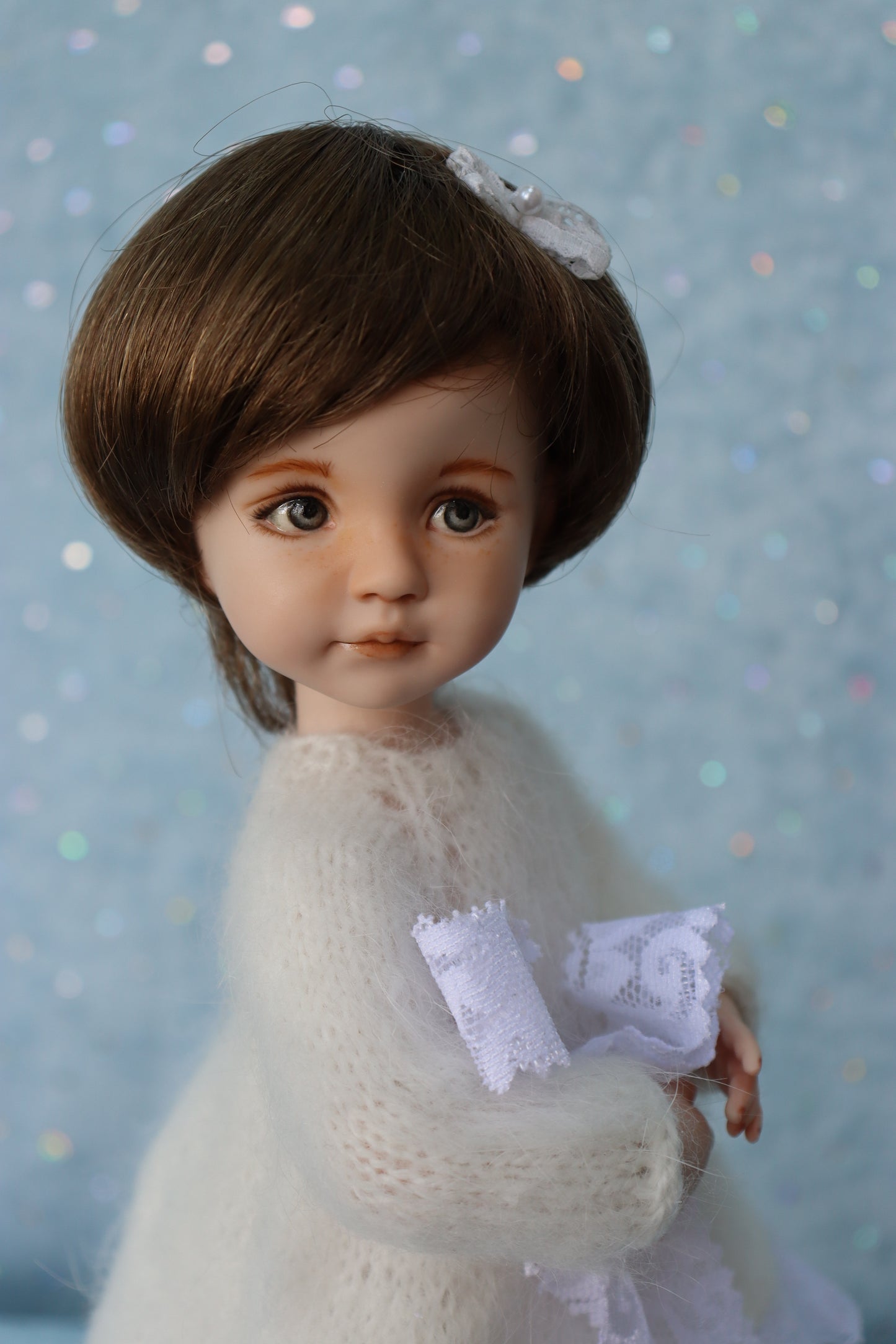Allison - OOAK - 11" Porcelain Doll - from Dianna Effner mold Expressions - MAFD