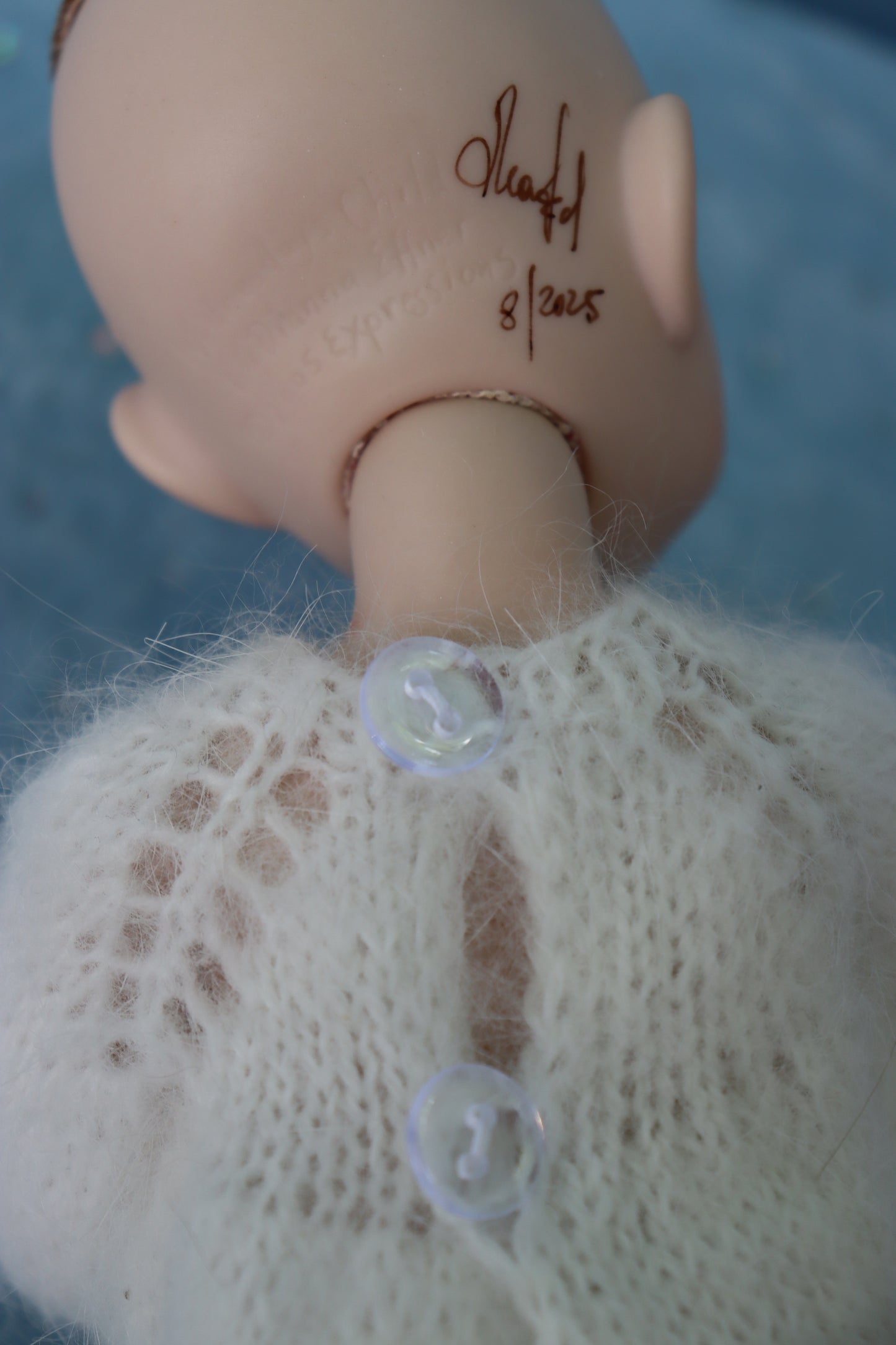 Allison - OOAK - 11" Porcelain Doll - from Dianna Effner mold Expressions - MAFD
